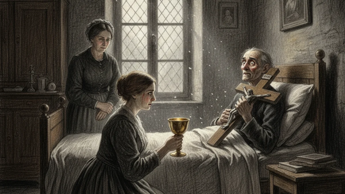 Ilustracija za knjigu Eugénie Grandet (Honoré de Balzac) – 1. dio