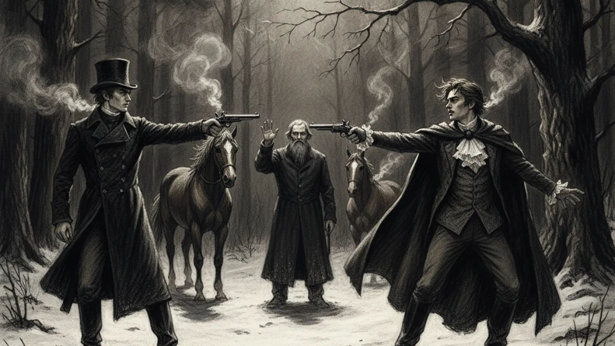 Ilustracija za knjigu Evgenij Onjegin (Aleksandar Puškin) – 1. dio