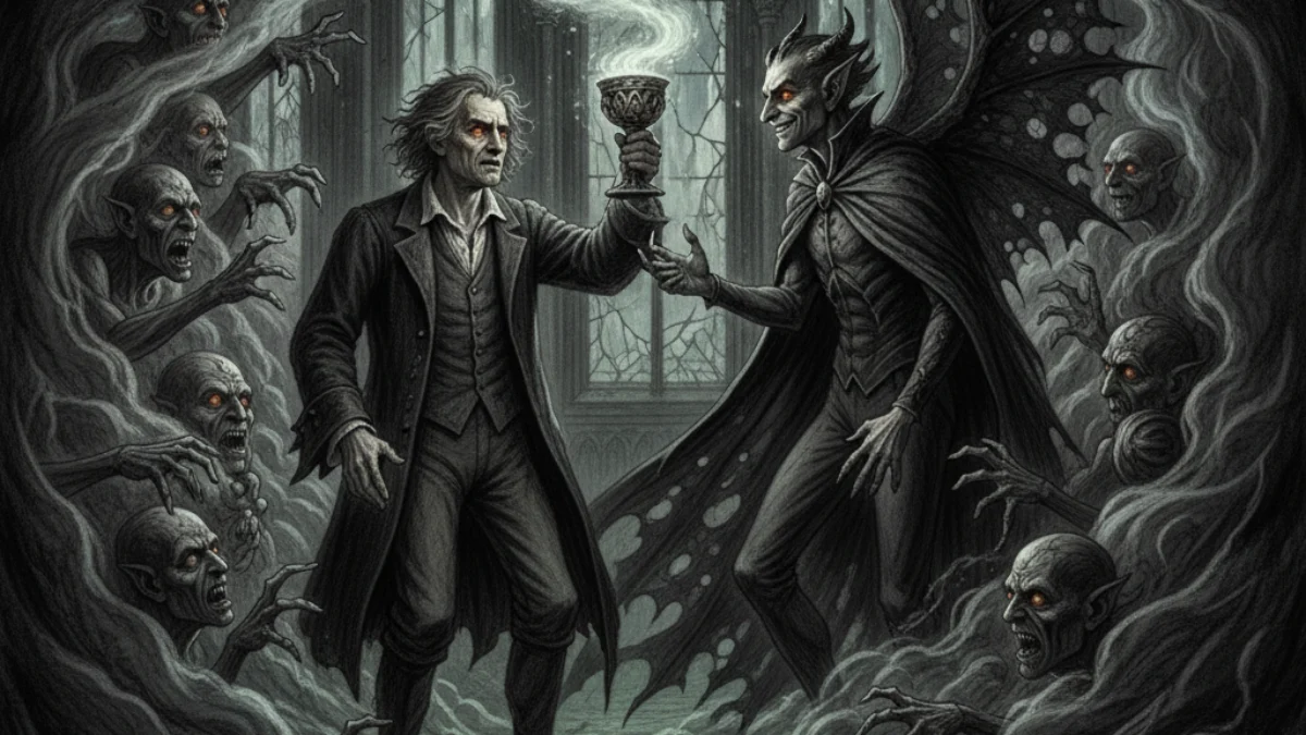 Ilustracija za knjigu Faust (Johann Wolfgang von Goethe) – 1. dio