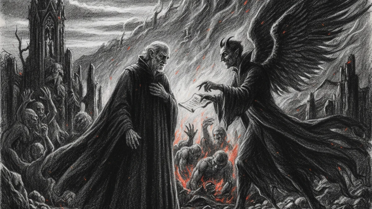 Ilustracija za knjigu Faust (Johann Wolfgang von Goethe) – 2. dio