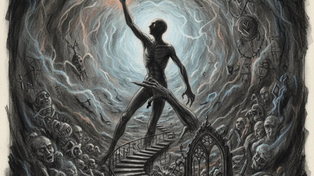 Ilustracija za knjigu Faust (Johann Wolfgang von Goethe) – zaključak