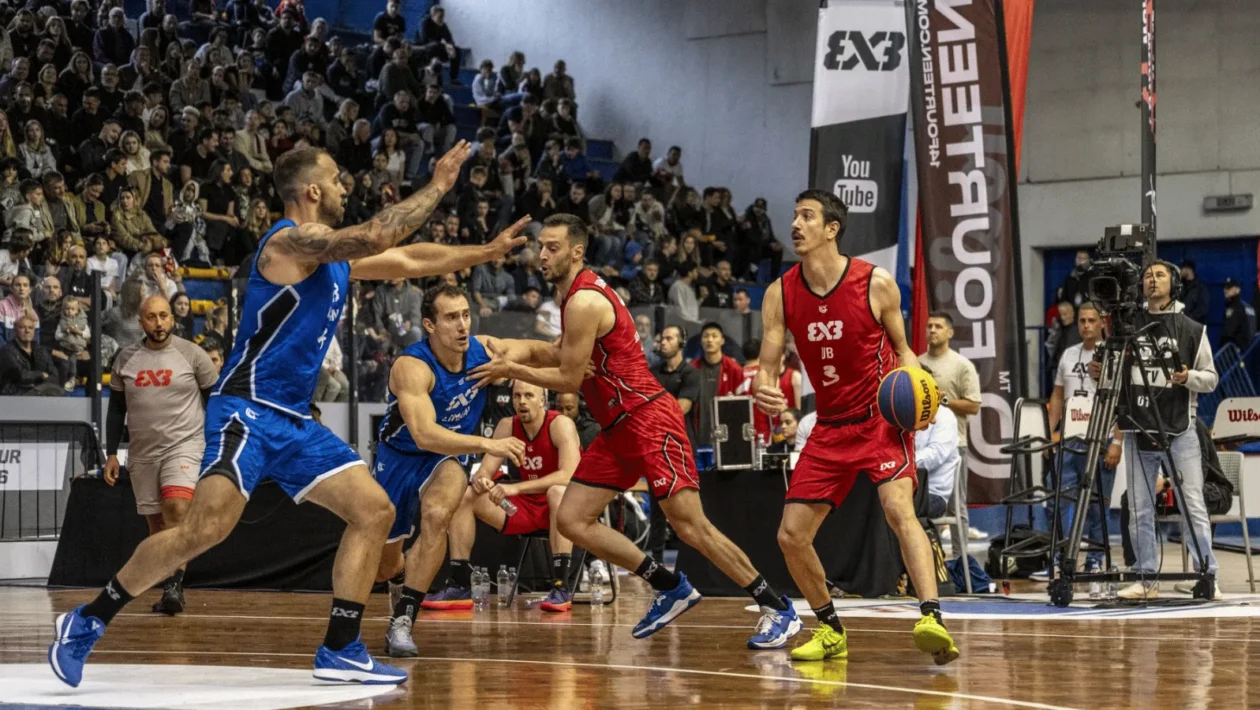 Utakmica FIBA 3x3 World Toura u Zadru pred punim tribinama