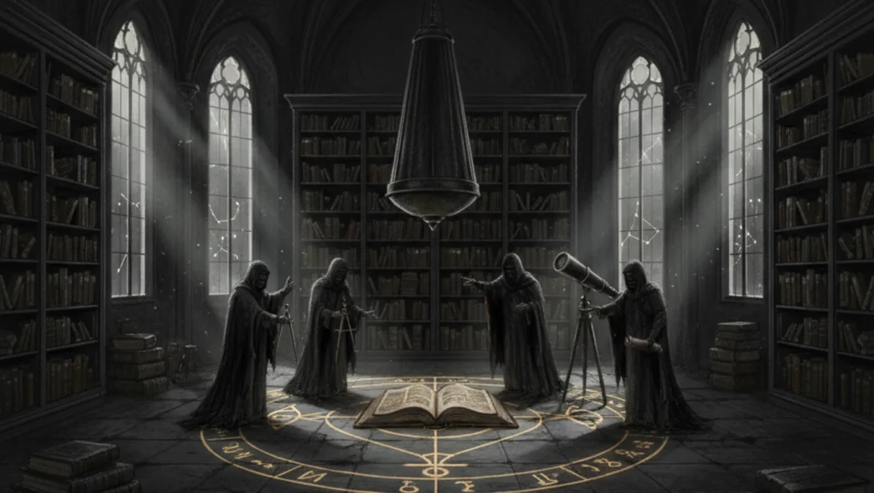 Naslovna fotografija za esej o knjizi: Foucault's Pendulum (Umberto Eco)
