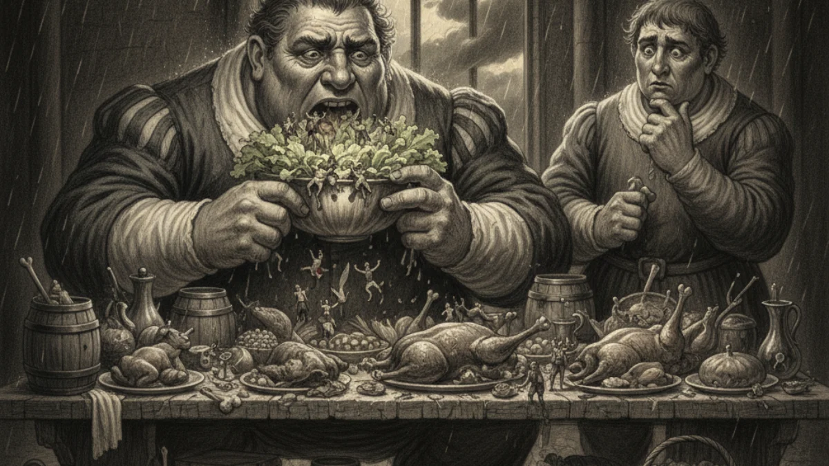 Ilustracija za knjigu Gargantua i Pantagruel (François Rabelais) – 1. dio