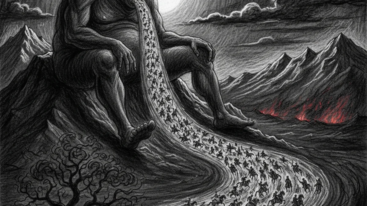 Ilustracija za knjigu Gargantua i Pantagruel (François Rabelais) – 2. dio