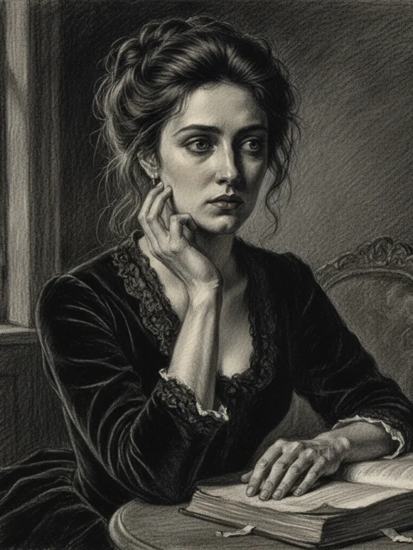 Ilustracija za knjigu Gospođa Bovary (Gustave Flaubert) – 3. dio