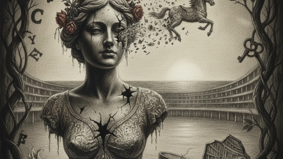 Ilustracija za knjigu Gospođa Bovary (Gustave Flaubert) – zaključak