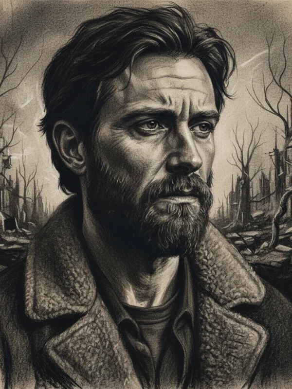 Ilustracija za knjigu Grad zrcala (Justin Cronin) – 3. dio
