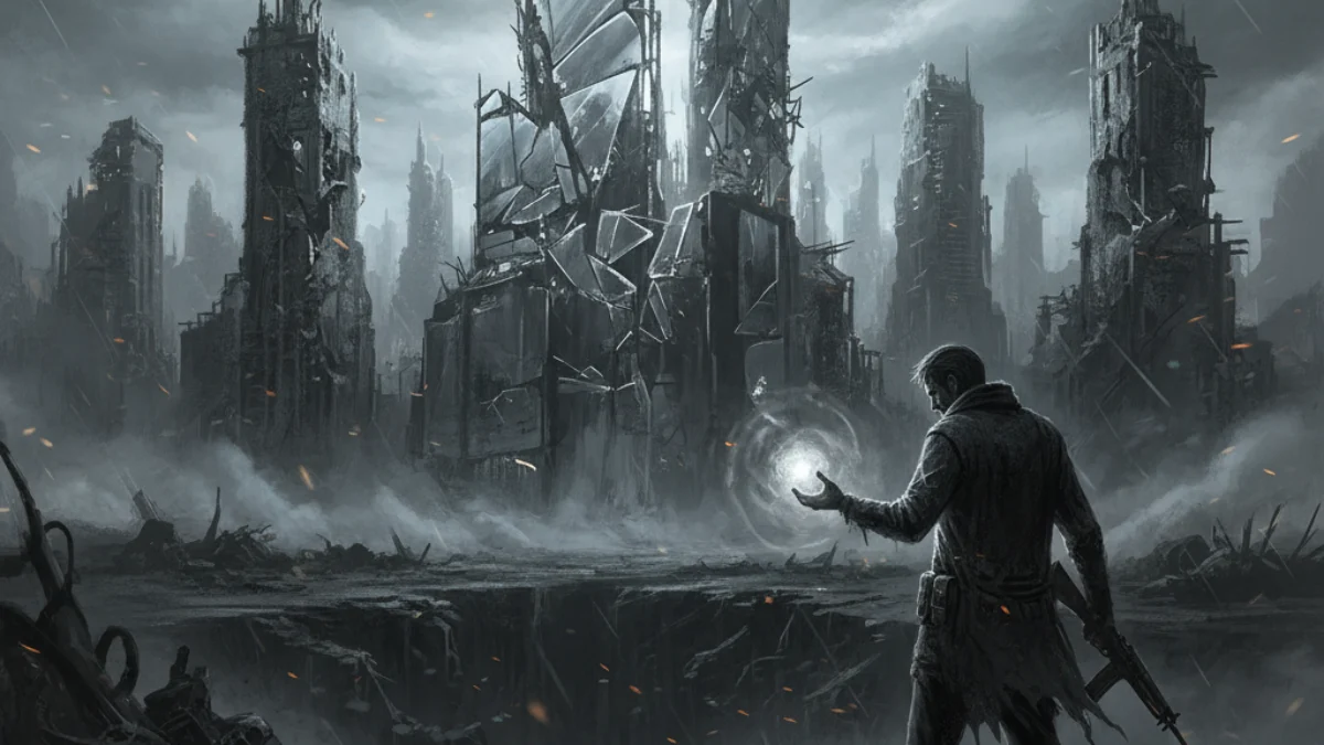 Ilustracija za knjigu Grad zrcala (Justin Cronin) – 1. dio