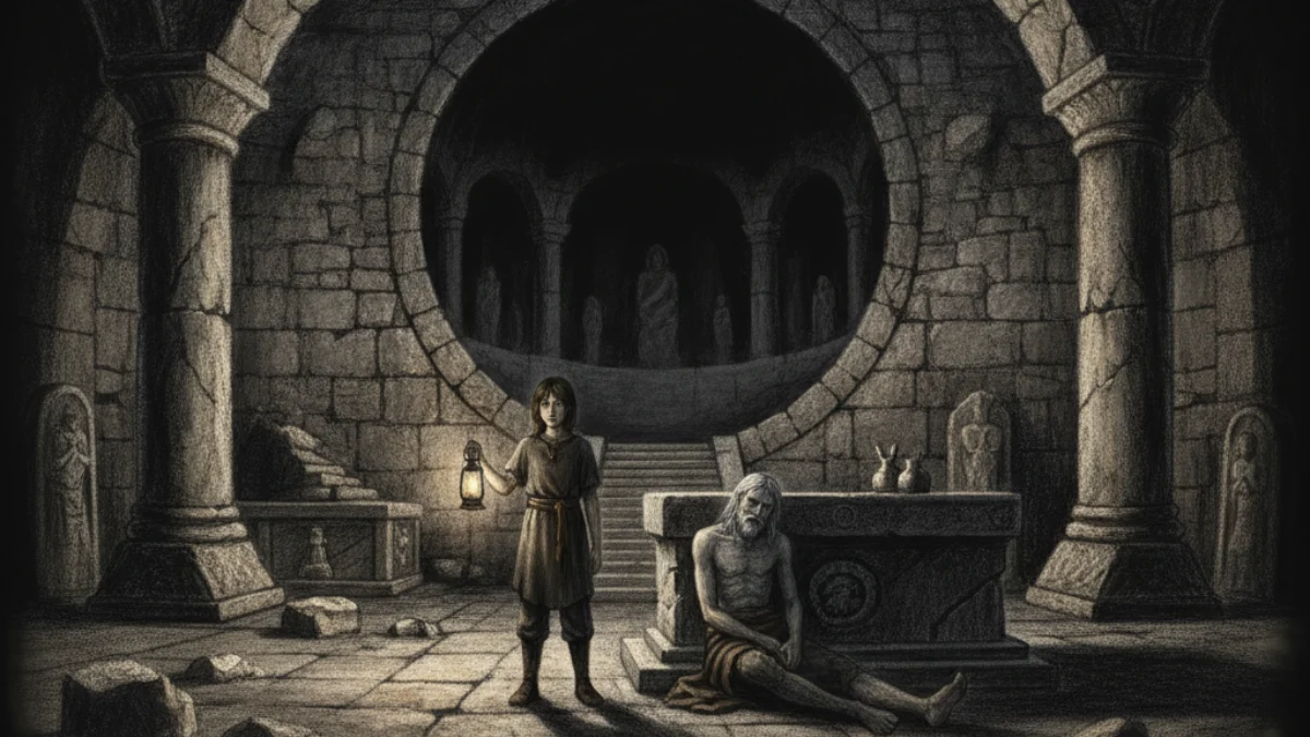 Ilustracija za knjigu Grobnice Atuana (Ursula K. Le Guin) – 2. dio