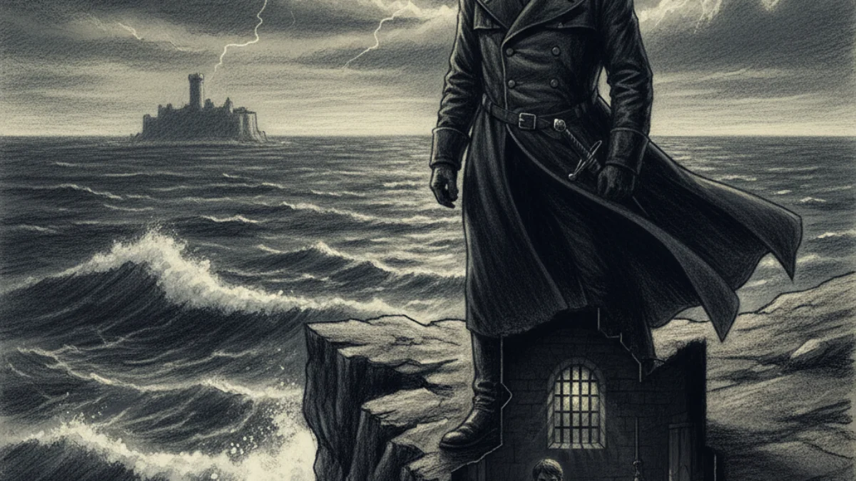 Ilustracija za knjigu Grof Monte Cristo (Alexandre Dumas otac) – 1. dio