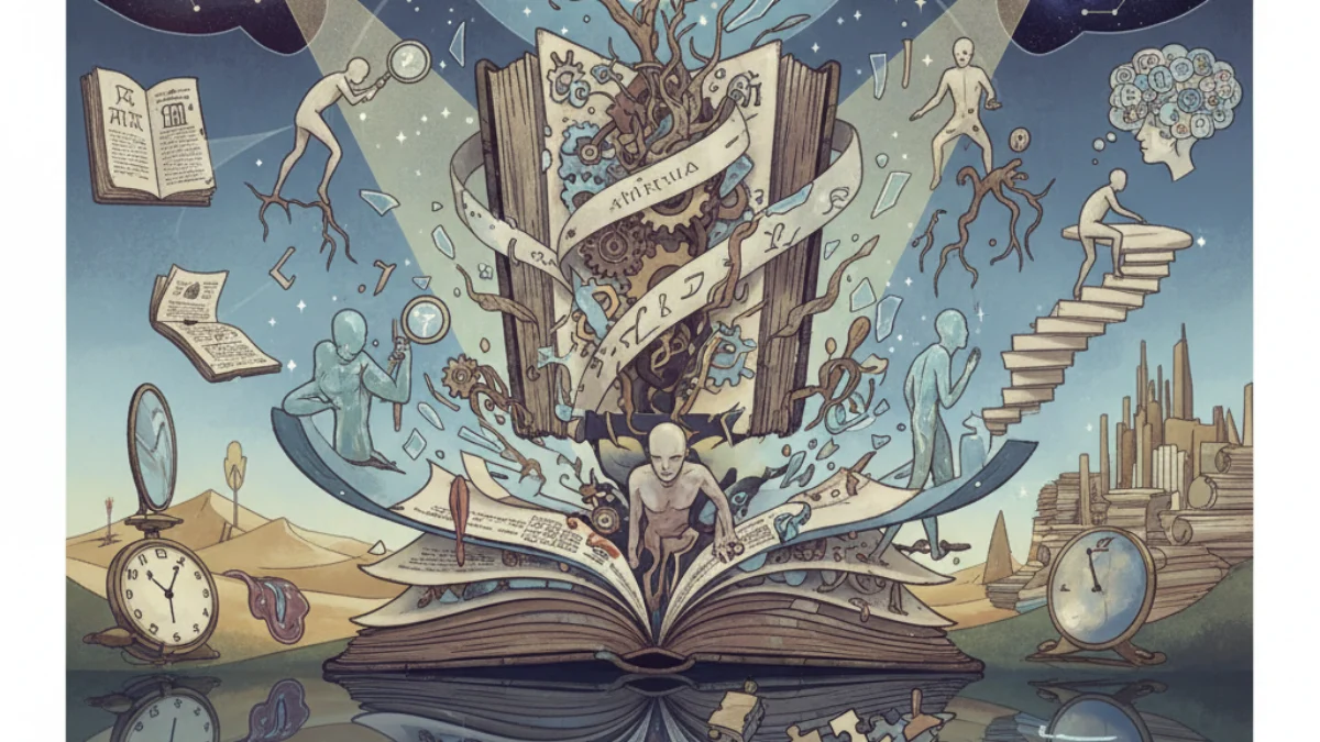 Ilustracija koncepta Hermeneutika