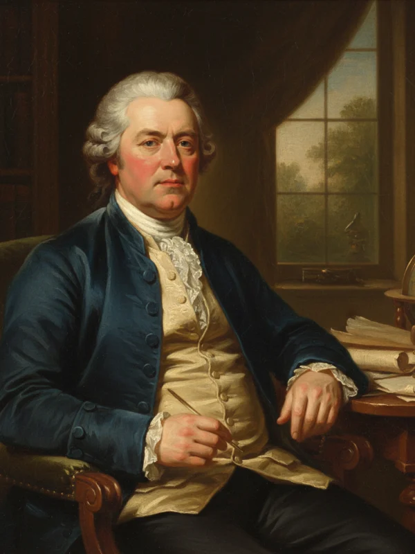 Portret filozofa Hume