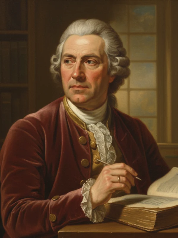 Portret filozofa Hume