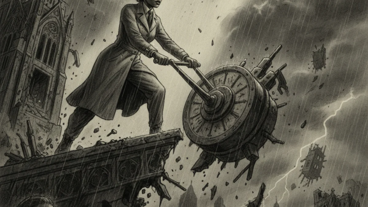 Ilustracija za knjigu Intuicionistica (Colson Whitehead) – 1. dio