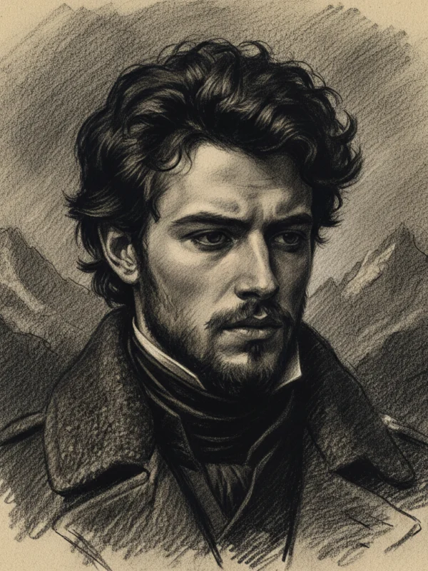 Ilustracija za knjigu Junak našeg doba (Mihail Ljermontov) – 3. dio