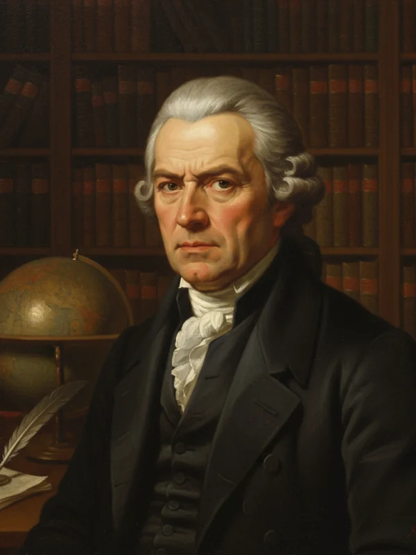 Portret filozofa Kant