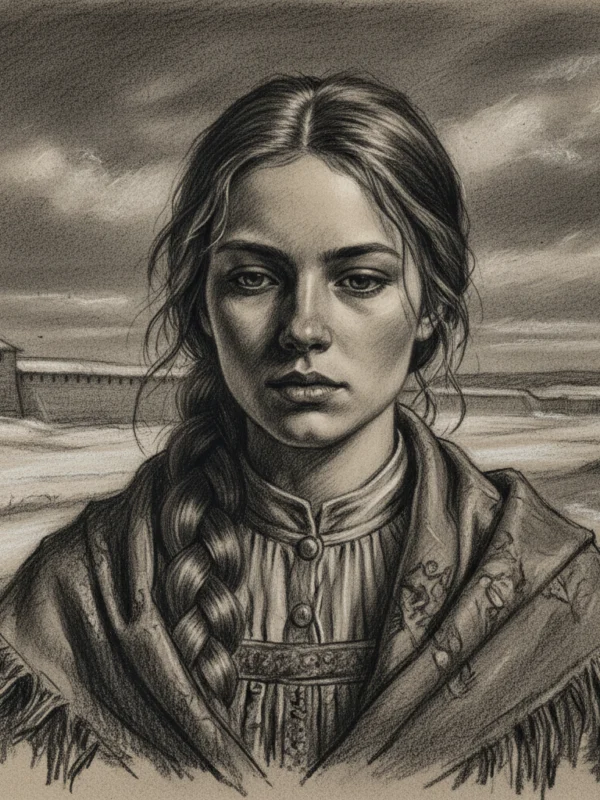 Ilustracija za knjigu Kapetanova kći (Aleksandar Puškin) – 3. dio