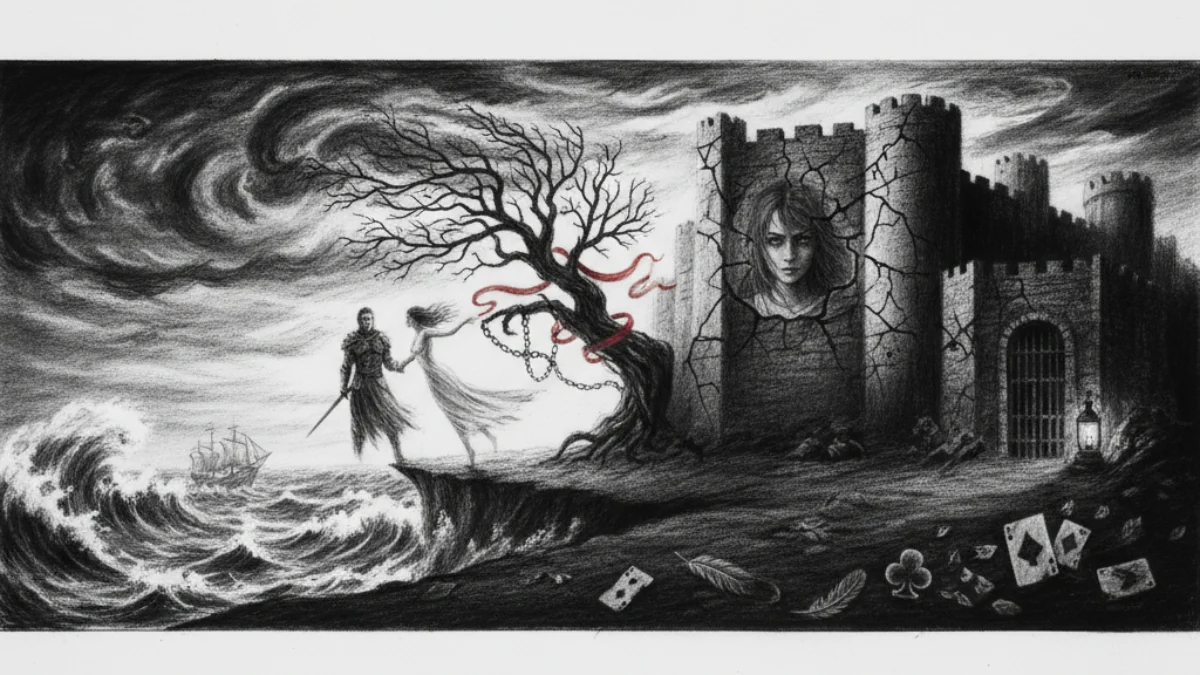 Ilustracija za knjigu Kapetanova kći (Aleksandar Puškin) – zaključak