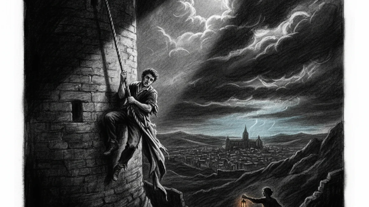 Ilustracija za knjigu Kartuzija iz Parme (Stendhal) – 1. dio