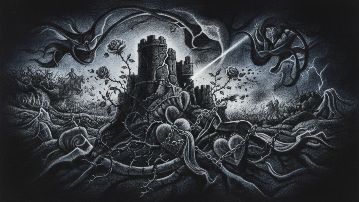 Ilustracija za knjigu Kartuzija iz Parme (Stendhal) – zaključak