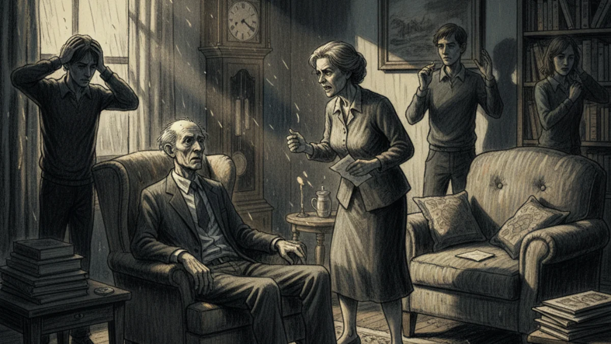 Ilustracija za knjigu Korekcije (Jonathan Franzen) – 1. dio
