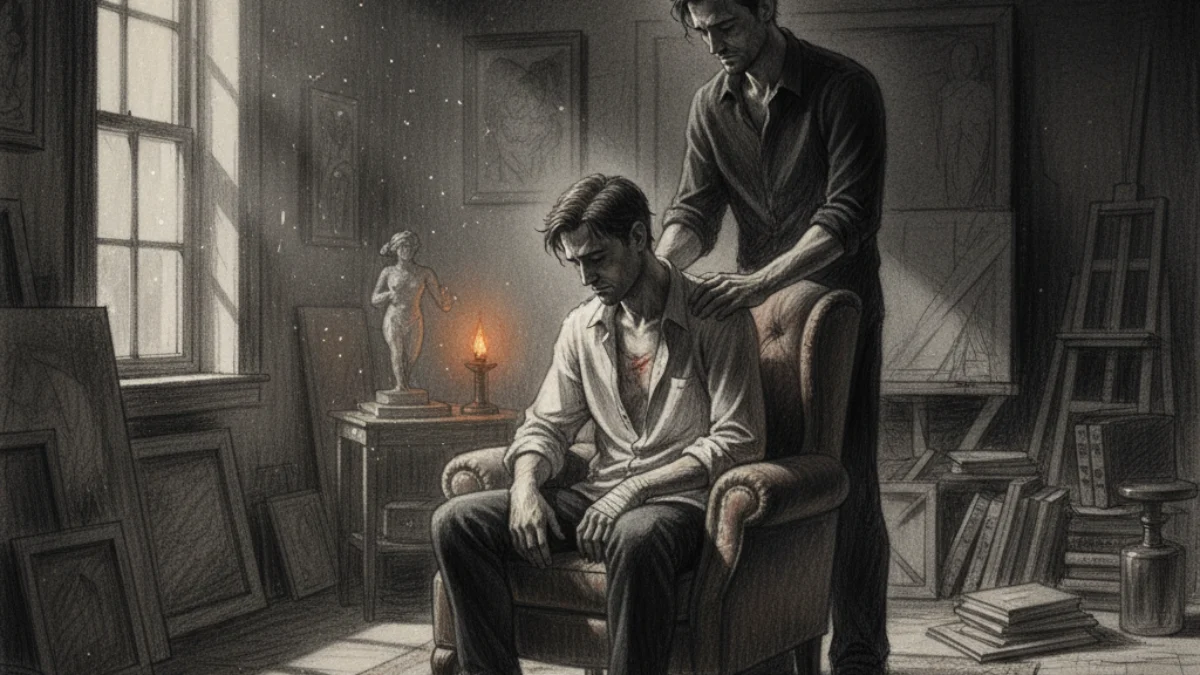 Ilustracija za knjigu Mali život (Hanya Yanagihara) – 1. dio