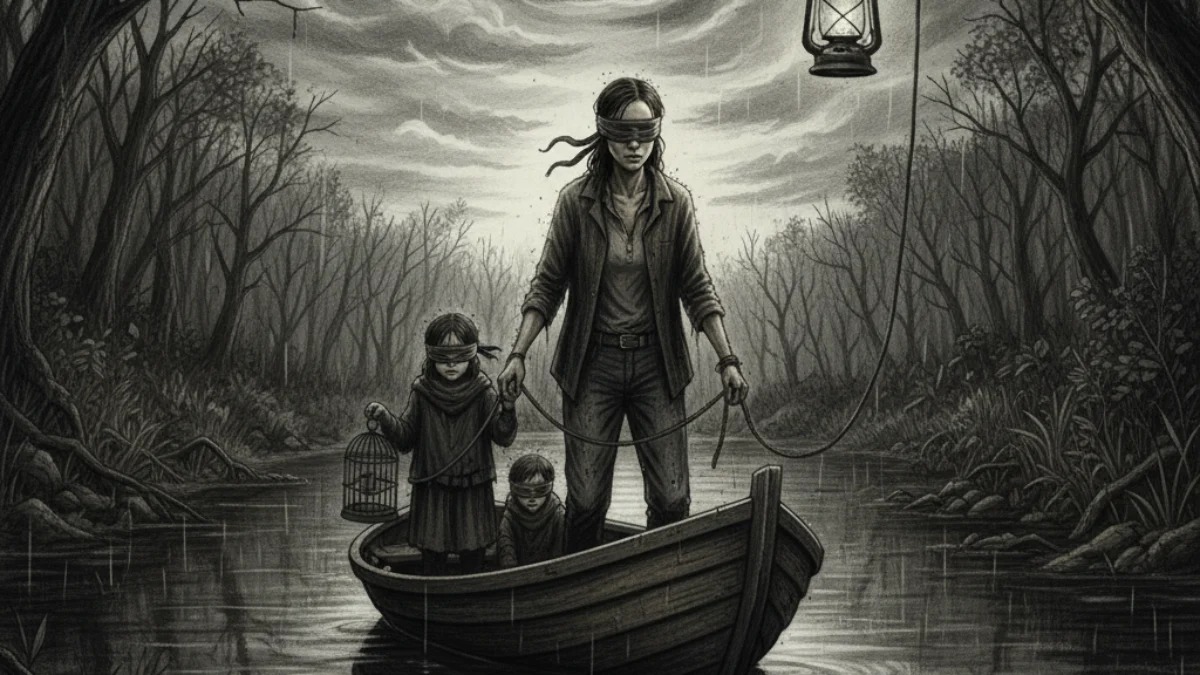Ilustracija za knjigu Malorie (Josh Malerman) – 2. dio