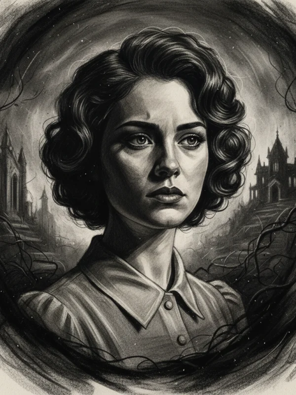 Ilustracija za knjigu Meksička gotika (Silvia Moreno-Garcia) – 3. dio
