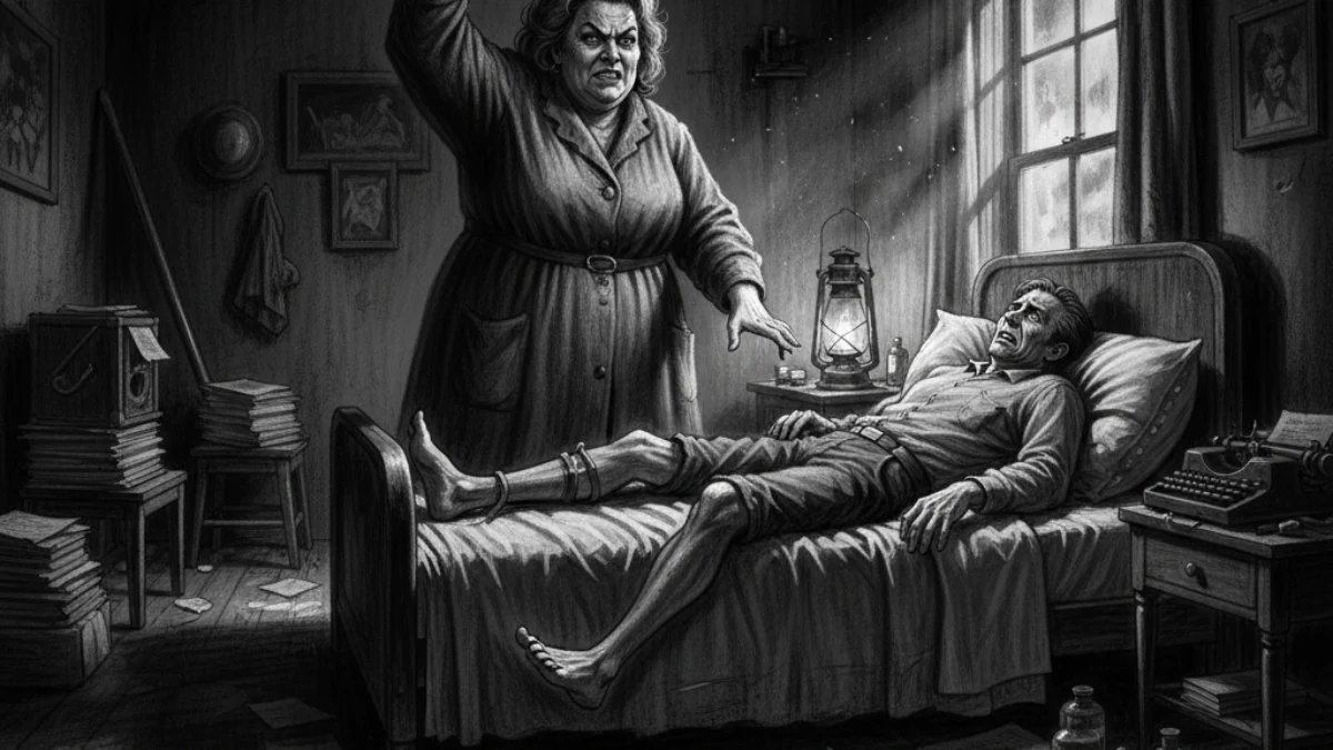 Ilustracija za knjigu Misery (Stephen King) – 1. dio