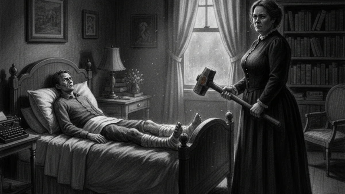Ilustracija za knjigu Misery (Stephen King) – 2. dio
