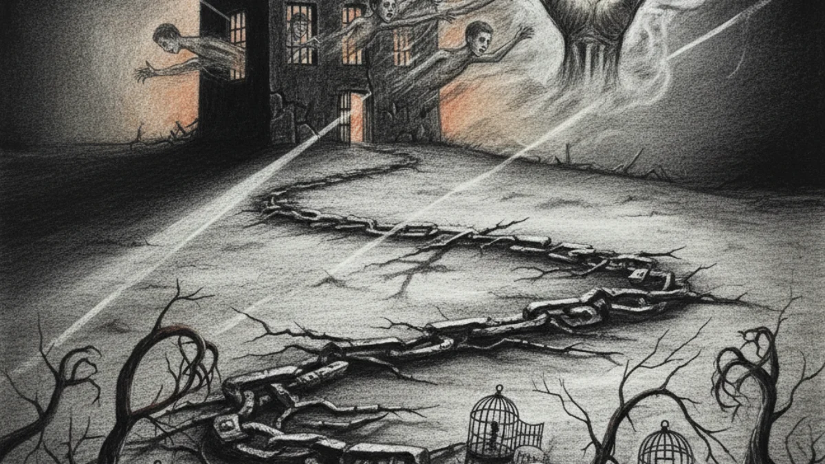 Ilustracija za knjigu Momci iz Nickela (Colson Whitehead) – 3. dio