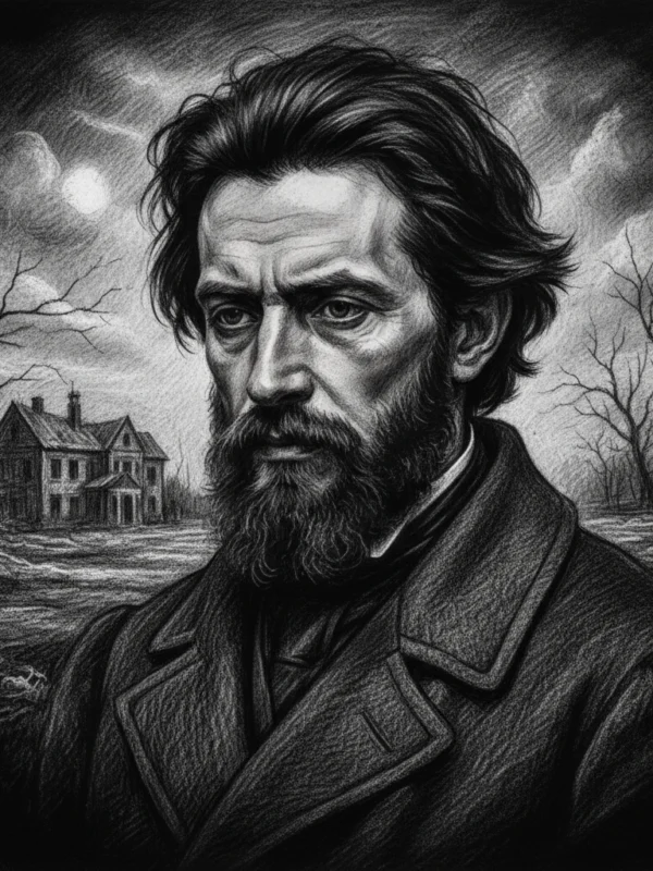 Ilustracija za knjigu Mrtve duše (Nikolaj Gogolj) – 3. dio