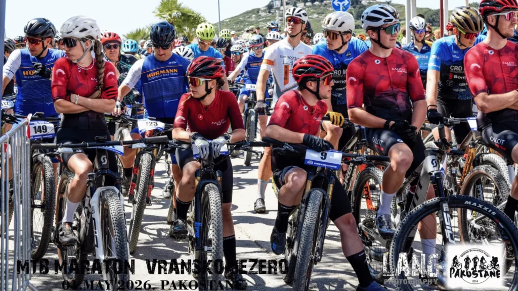 Sudionici MTB Maratona Vransko jezero 2026 u organizaciji BBK Pakoštane