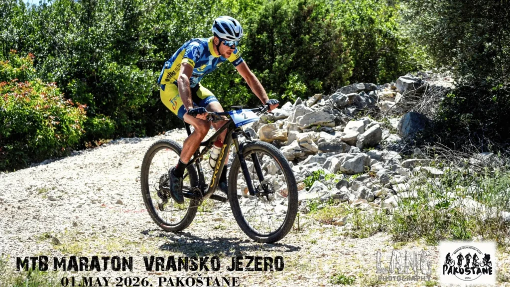 Sudionici MTB Maratona Vransko jezero 2026 u organizaciji BBK Pakoštane