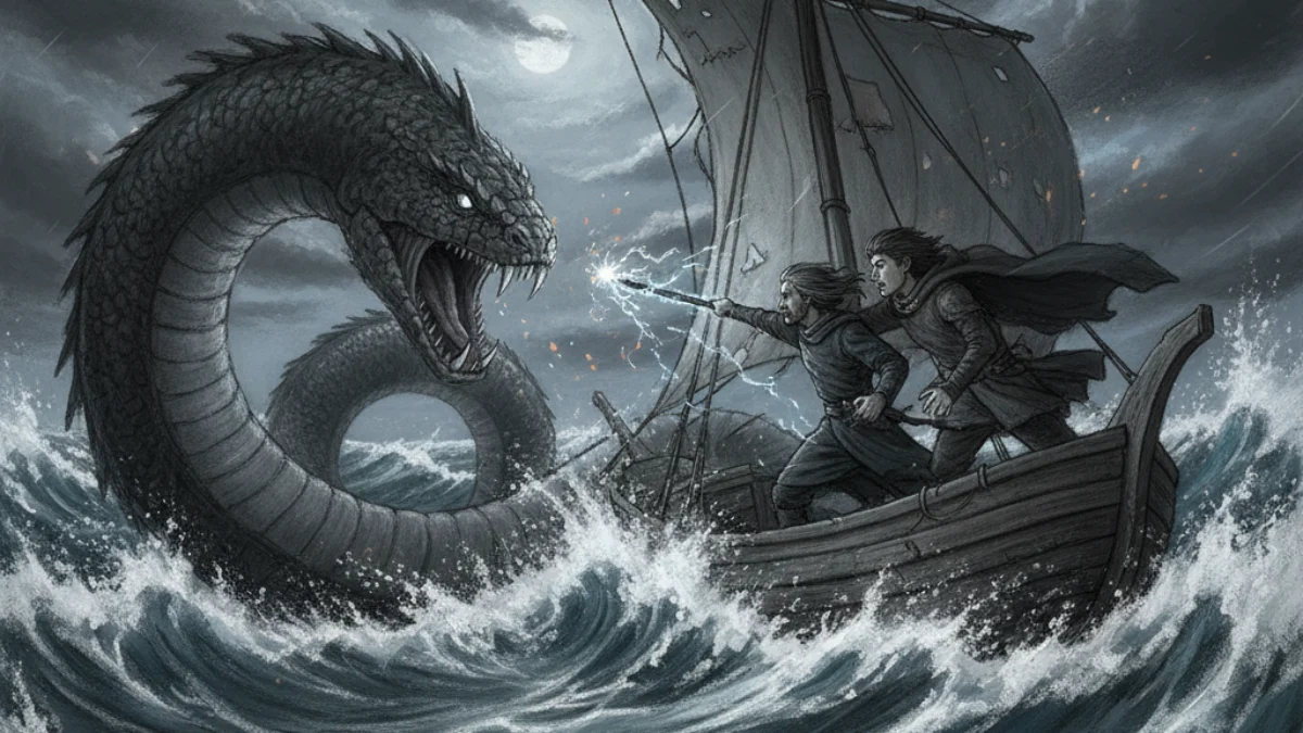 Ilustracija za knjigu Najdalja obala (Ursula K. Le Guin) – 2. dio