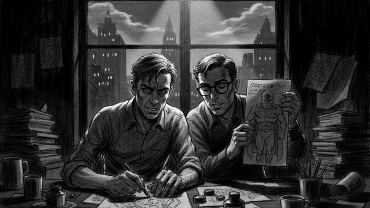 Ilustracija za knjigu Nevjerojatne pustolovine Kavaliera i Claya (Michael Chabon) – 1. dio
