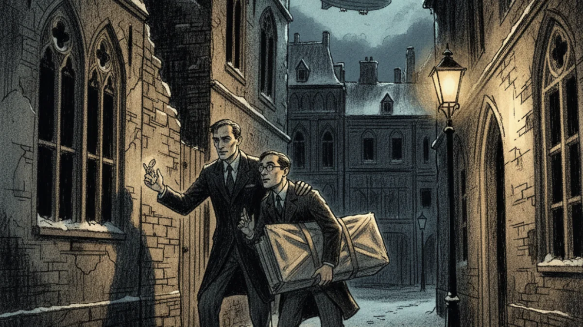 Ilustracija za knjigu Nevjerojatne pustolovine Kavaliera i Claya (Michael Chabon) – 2. dio