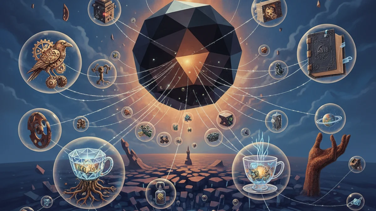 Ilustracija koncepta Objektno-orijentirana ontologija