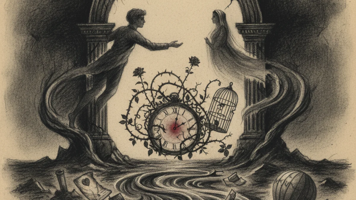 Ilustracija za knjigu Odgoj osjećaja (Gustave Flaubert) – zaključak