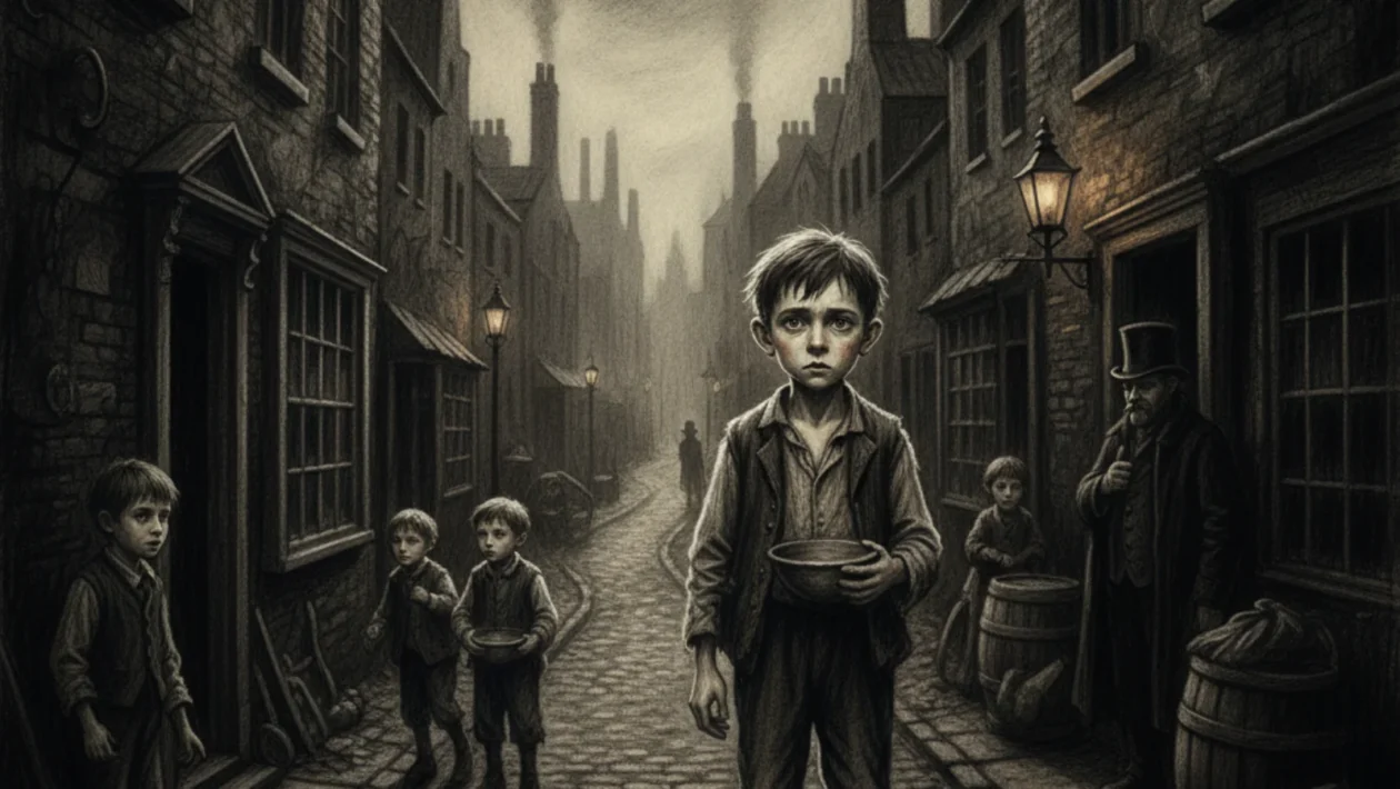 Naslovna fotografija za esej o knjizi: Oliver Twist (Charles Dickens)