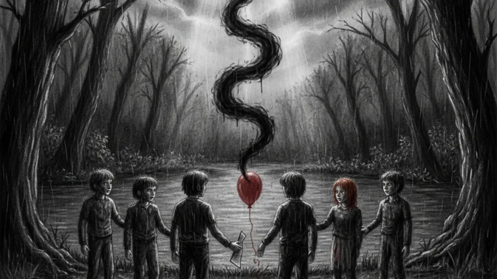 Još jedna ilustracija scene iz knjige Ono (Stephen King)