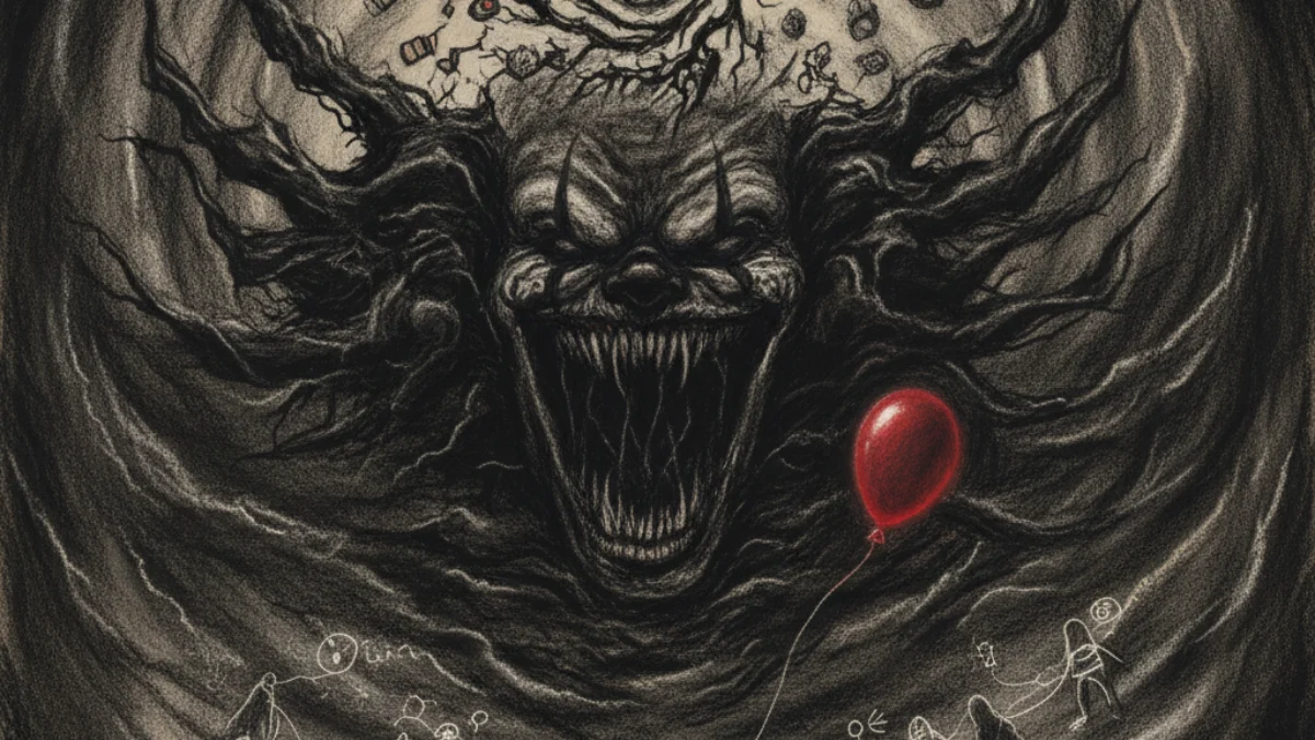 Ilustracija za knjigu Ono (Stephen King) – 2. dio