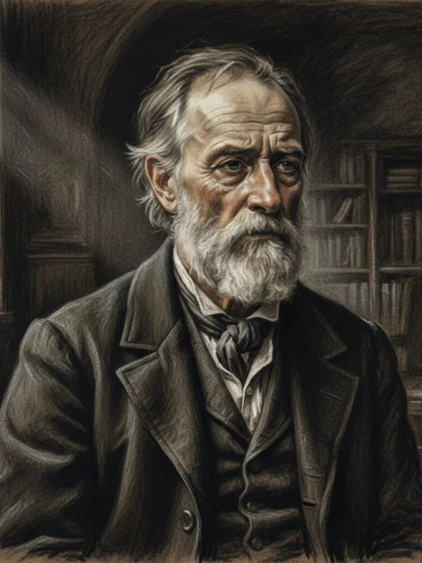 Ilustracija za knjigu Otac Goriot (Honoré de Balzac) – 3. dio
