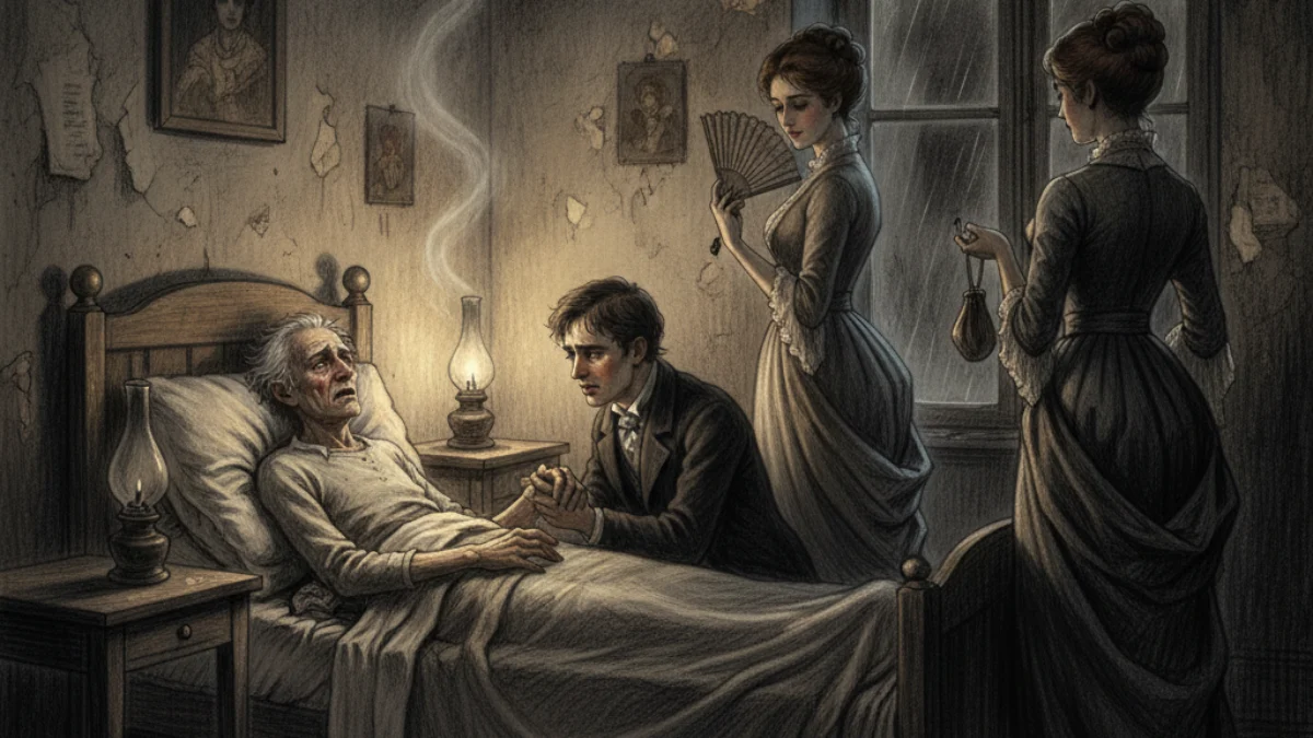 Ilustracija za knjigu Otac Goriot (Honoré de Balzac) – 1. dio