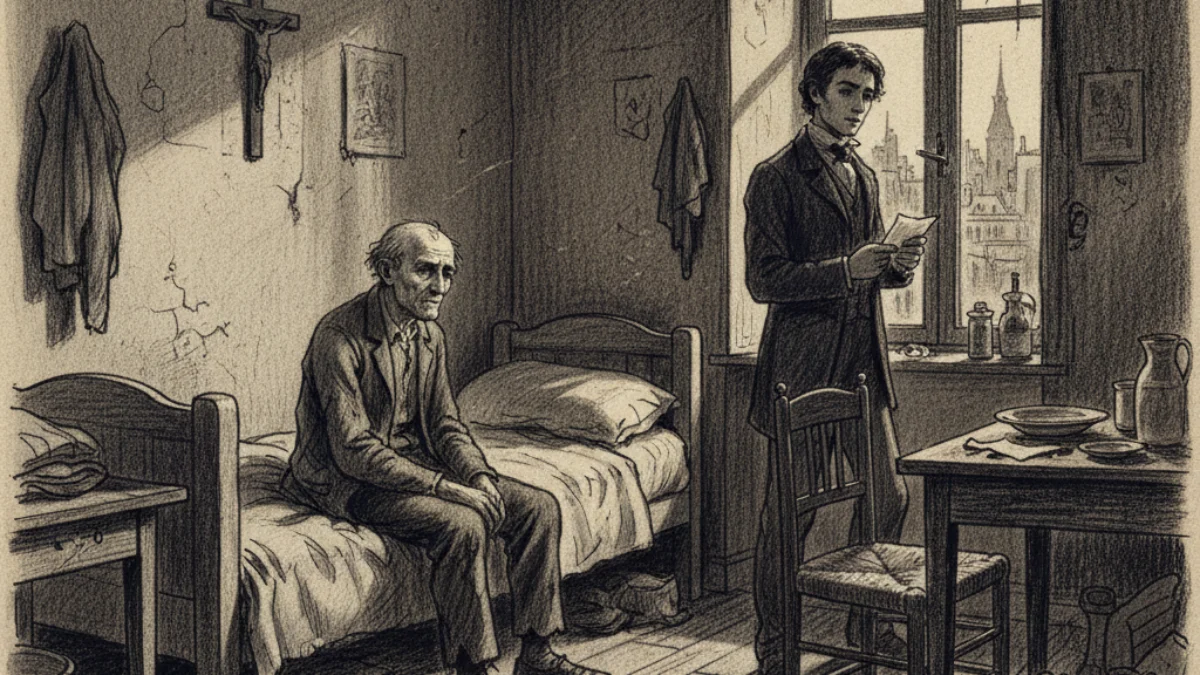 Ilustracija za knjigu Otac Goriot (Honoré de Balzac) – 2. dio