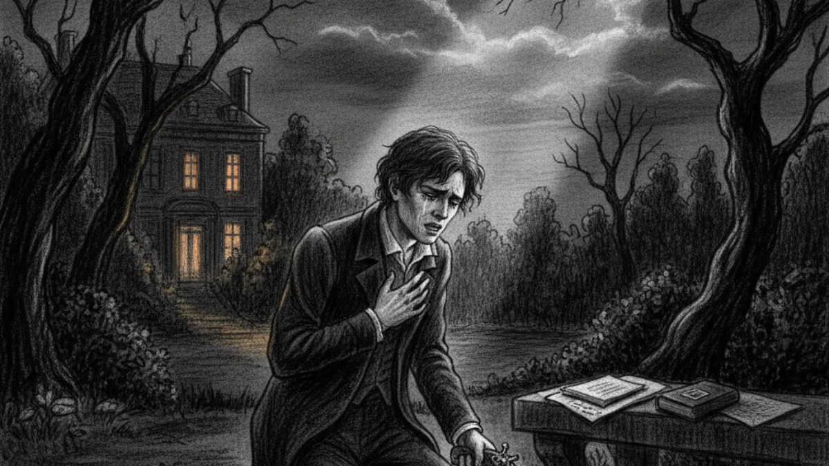 Ilustracija za knjigu Patnje mladog Werthera (Johann Wolfgang von Goethe) – 1. dio