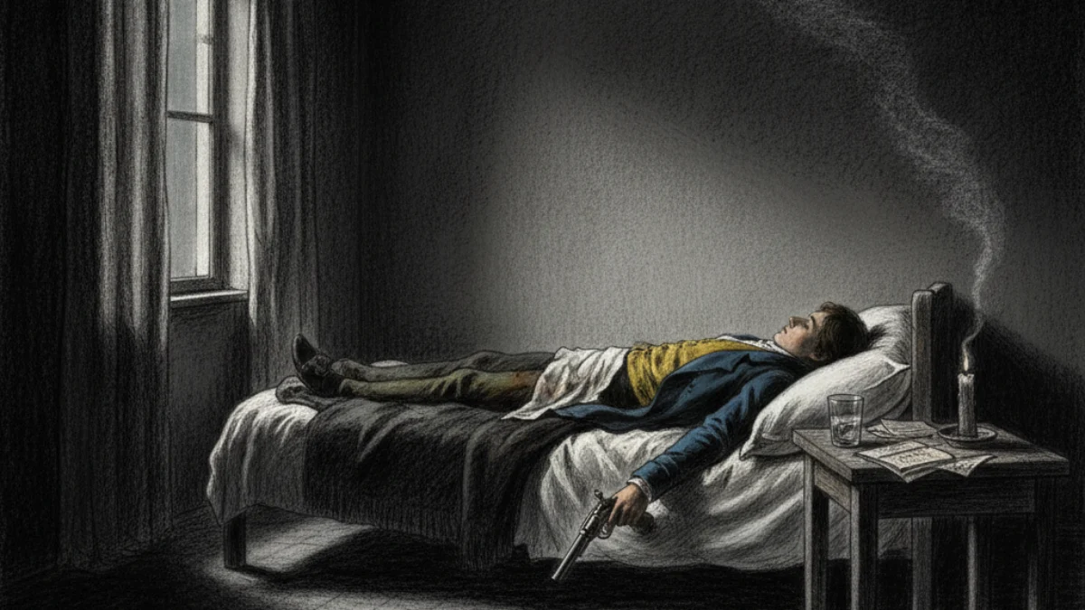 Ilustracija za knjigu Patnje mladog Werthera (Johann Wolfgang von Goethe) – 2. dio