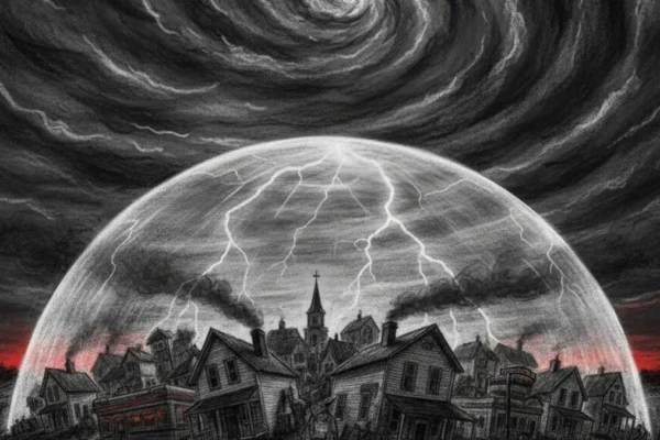 Naslovna fotografija za esej o knjizi: Pod kupolom (Stephen King)