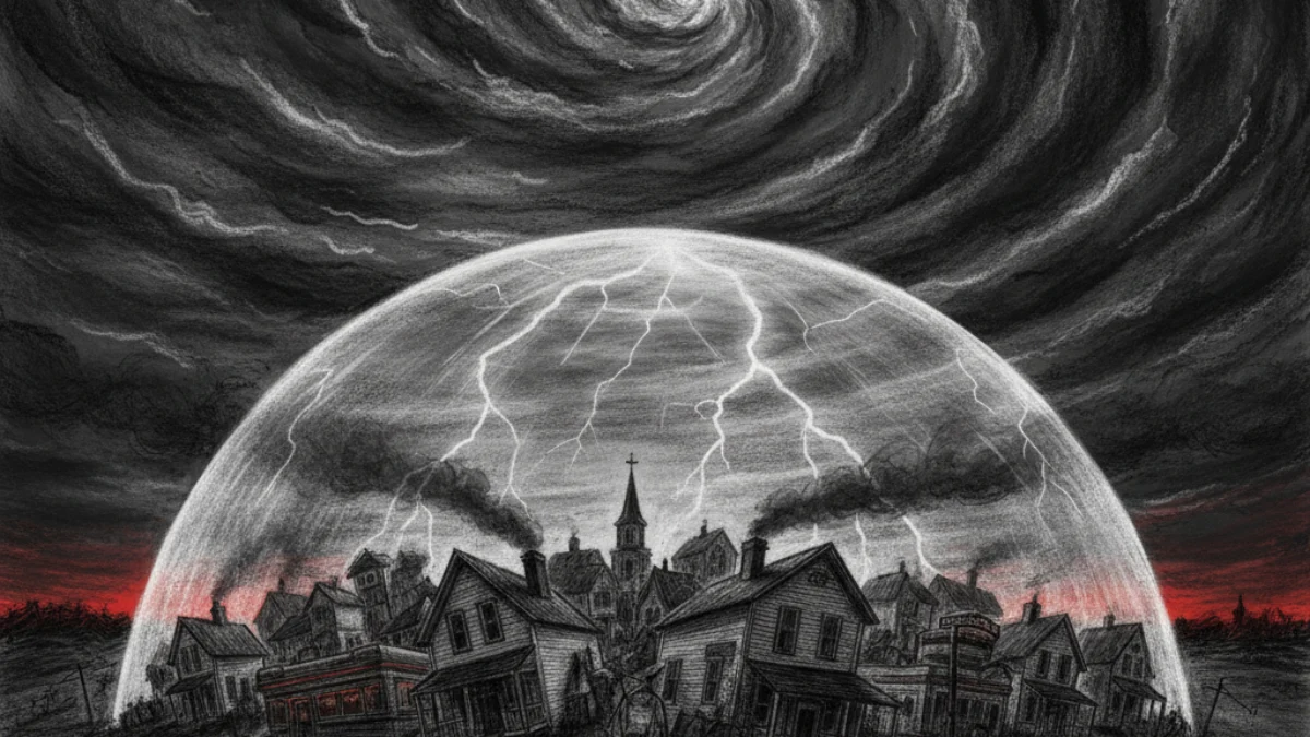 Naslovna fotografija za esej o knjizi: Pod kupolom (Stephen King)